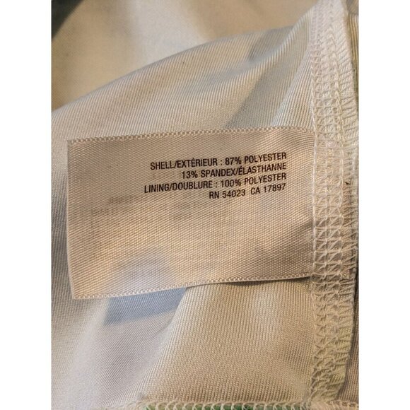 Old Navy Active Womens Tank Top Plus XXL Blue Swirl Marble Racerback Shelf Bra - Picture 6 of 6